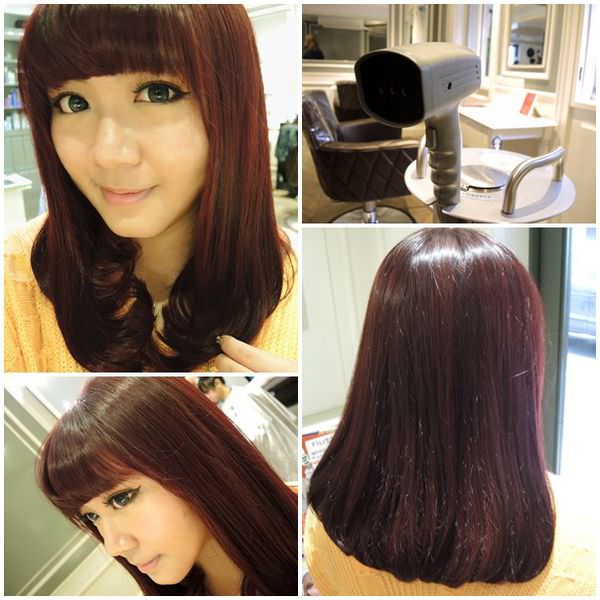 【美髮】BONBON HAIR過年換個紫紅深髮色+定期一定要來做的「結構式護髮」